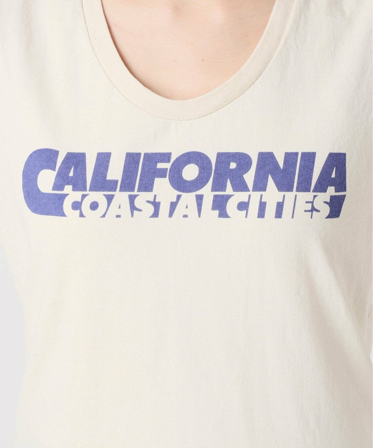 ≪予約≫Mixta / ミクスタ U NECK T-SHIRT CALIFORNIA W246 CALIFORNIA
